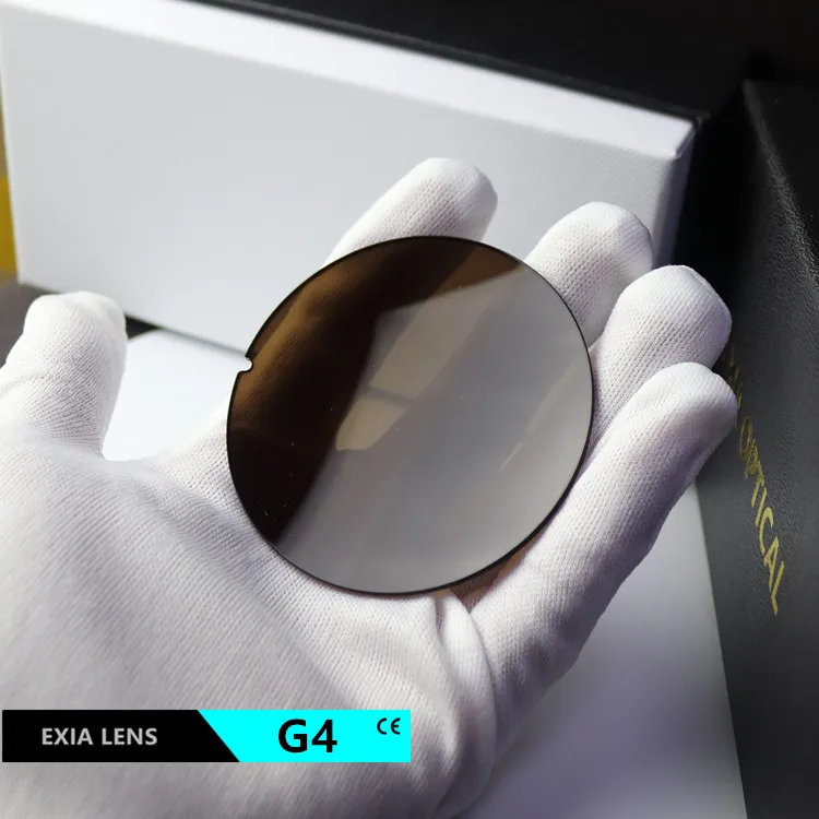 EXIA G4 Brown Sunglasses Lenses 70mm Base Curve 4 Resin UV400