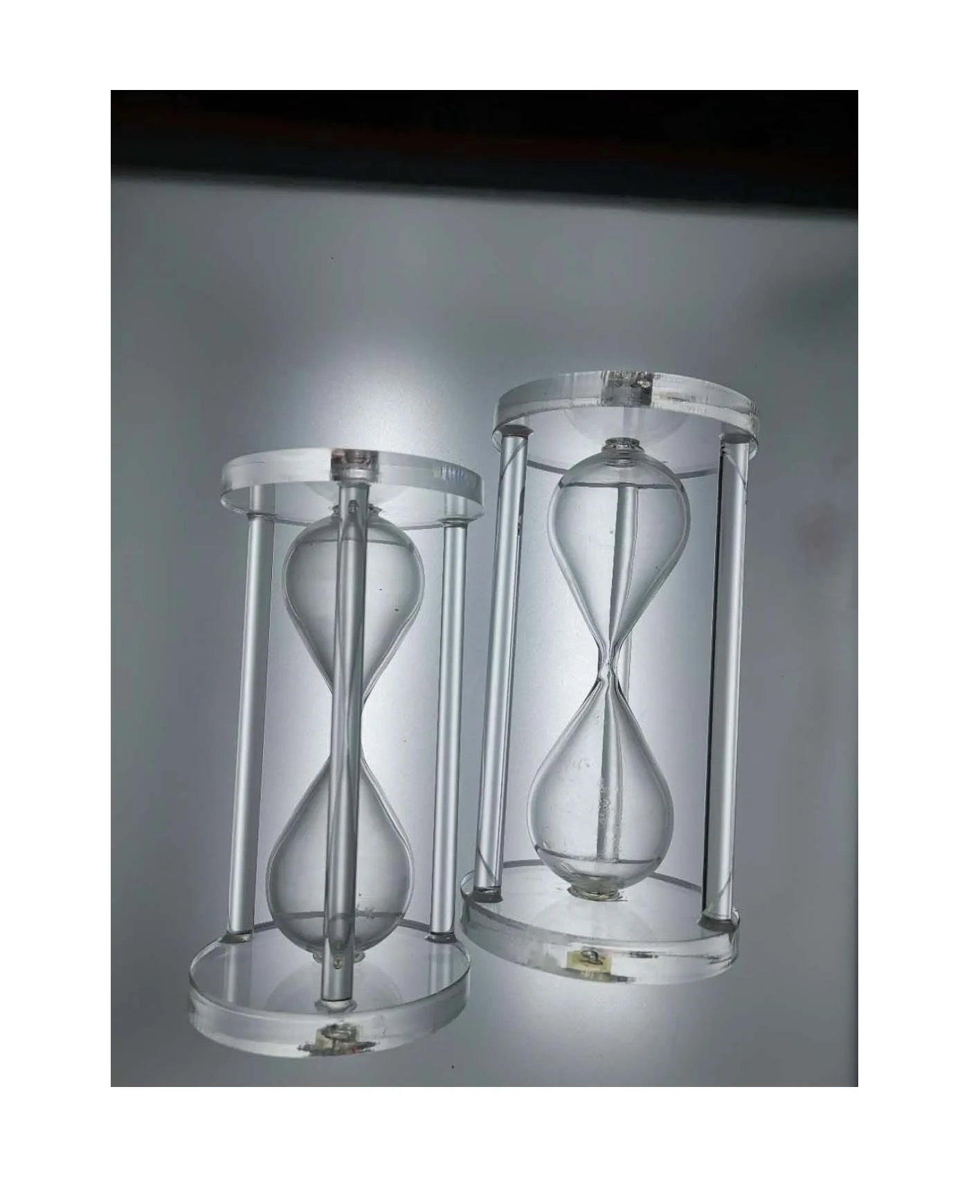 Customization High temperature resistant Quartz Ground joints Stirring Quartz sand core plates Graphene chemical reactor