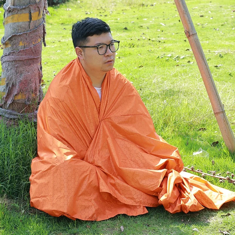 Wholesale Envelope Single 195x76cm Sleeping Bag Hiking Lightweight Waterproof Portable Camping Sleeping Bag For Emergency