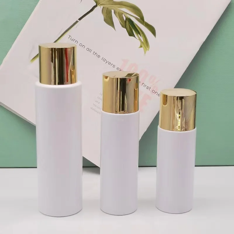100ml 120ml 150ml frosted empty bottle plastic PET bottles Toner bottle with screw cap