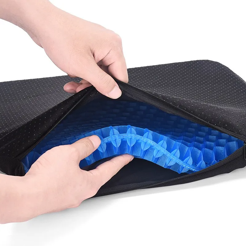 Cool pad Honeycomb gel car seat cushion Office breathable chair cushion Soft ice cushion cool
