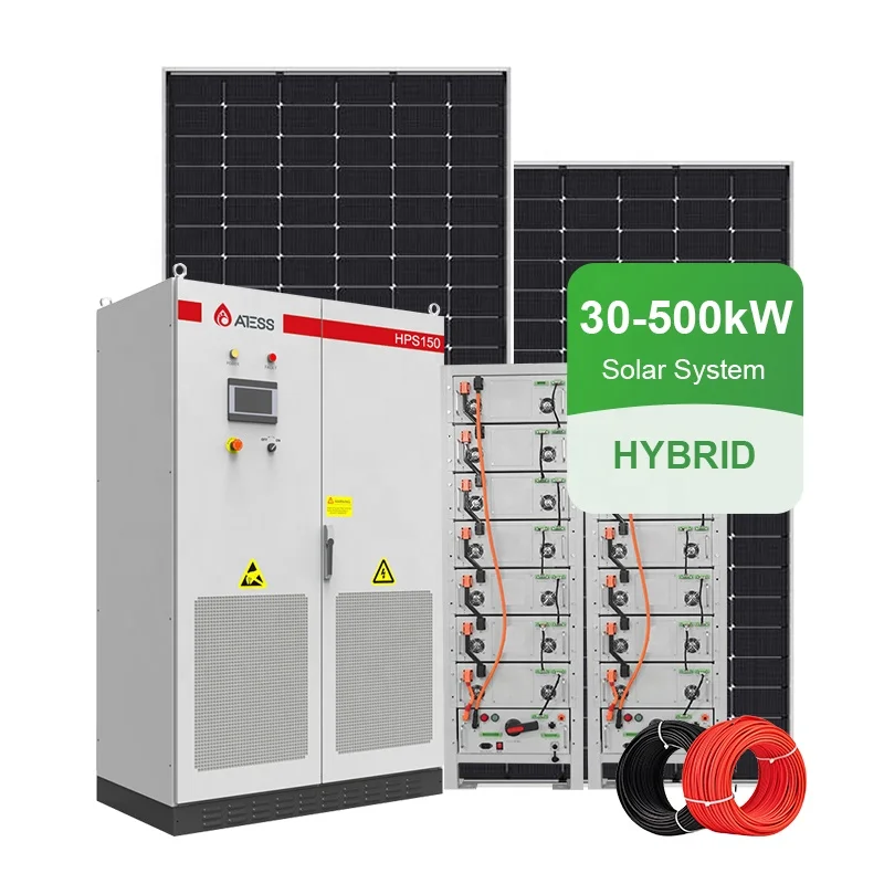 Sunwave Oem 300kW 250kW 100kW 150kW 200kW Energy Pv 500 kWh Hybrid Off Grid Solar Storage Power System With Lithium Battery