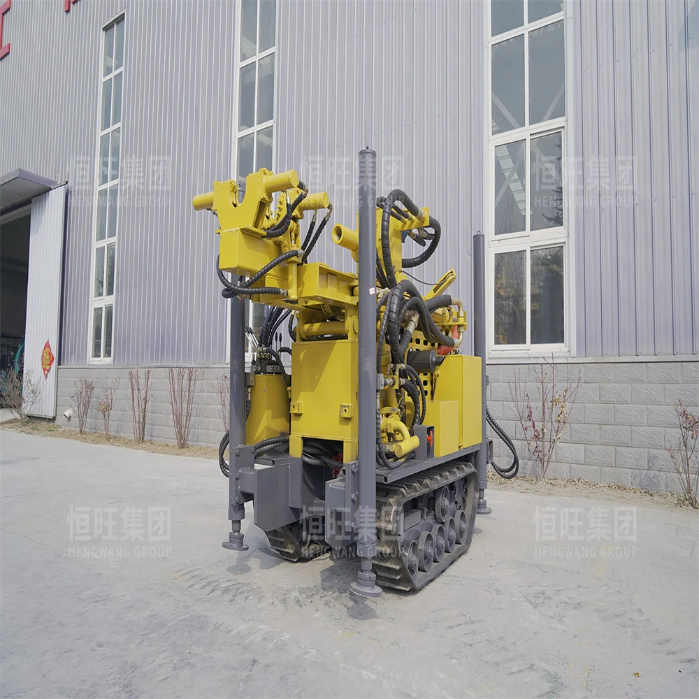 600m crawler hydraulic geothermal deep borehole water well drilling rig for sale