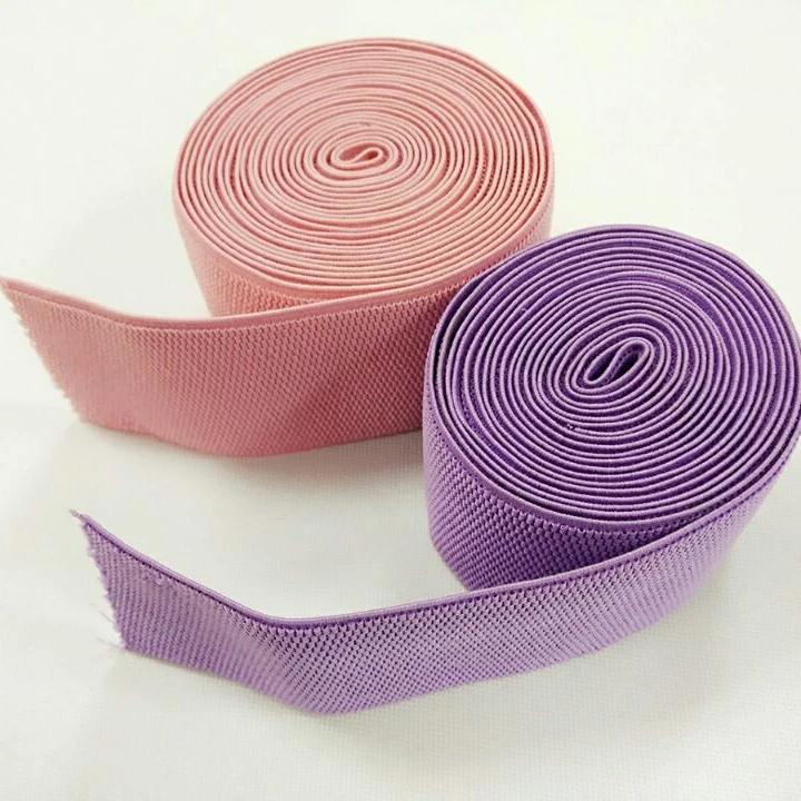 Soft Woven elastic tape band made by updated equipment