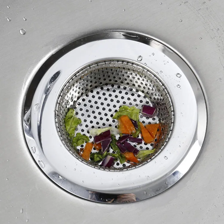 OEM High Quality Customize Sink Strainer Stainless Steel/Sink Drain Strainer/Metal Kitchen Perforated Mesh Filter