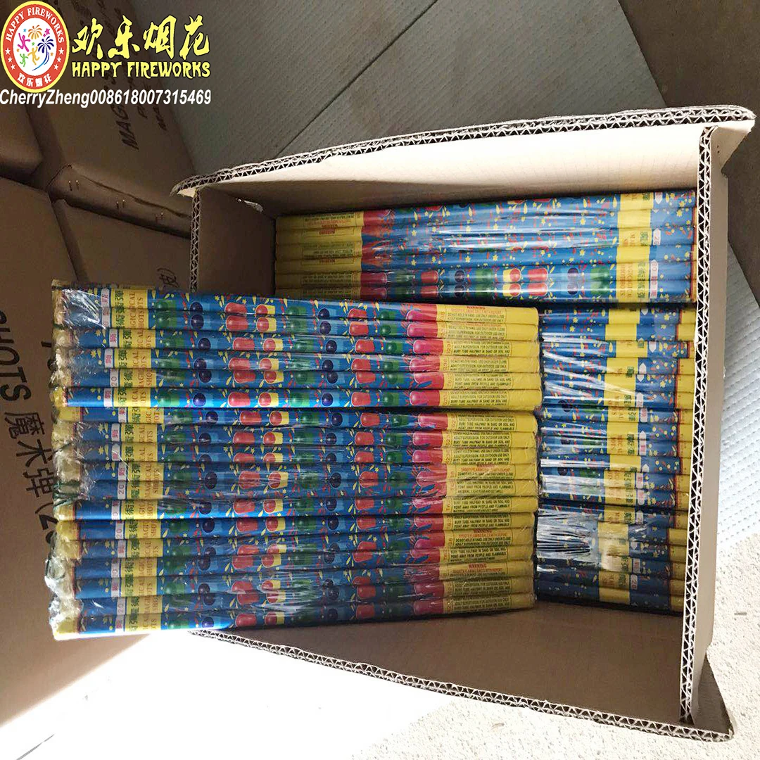 Chinese factory T6238/6/7/8 5 10 15 20 s  magical shots  roman candle fireworks