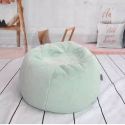 Rabbit Fur Round Bean Bag baby bean bag