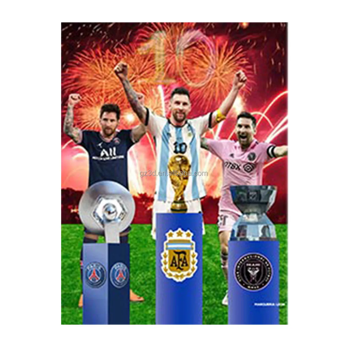 Wholesale and Custom 3d Lenticular picture frame Anime Poster for Promotion Gift