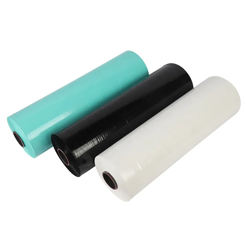 Silage Wrap Film Eco Supertrong Stretch Cling Film Pasture Herbage Forage Grass Ensi-Lage Wrap Packing Film Export To Europe