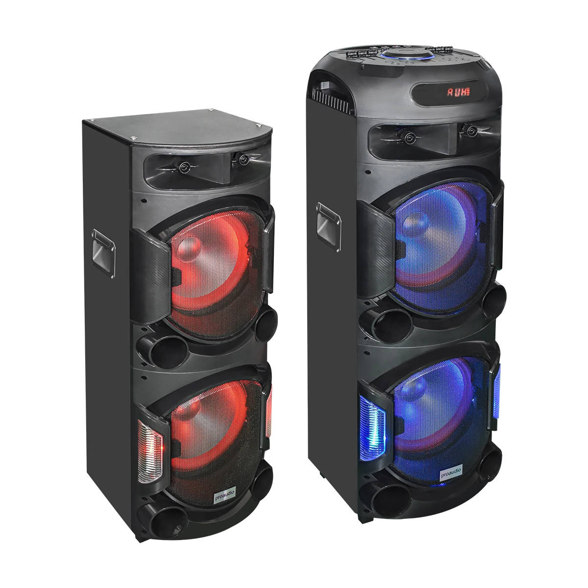 Newest Stylish active outdoor speaker with microphone solar powered wireless speaker