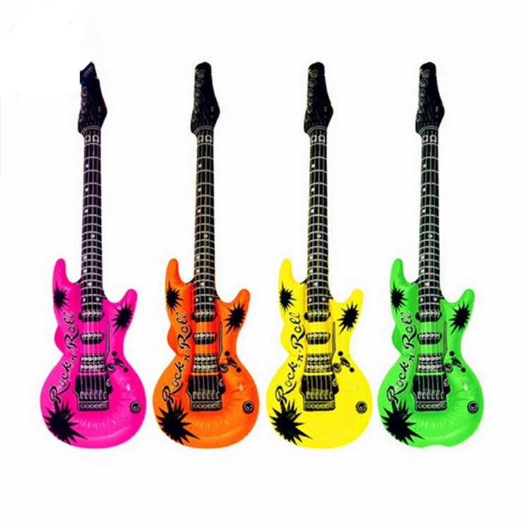 Best Selling Custom Inflatable Guitar Toys For Fun
