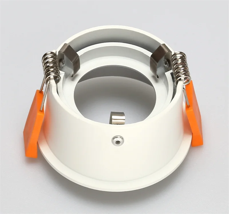 EVOLITELL LED Downlight Mounting Ring Waterproof Housing for MR 16 GU10 LED Downlight Frame Covers White Fitting
