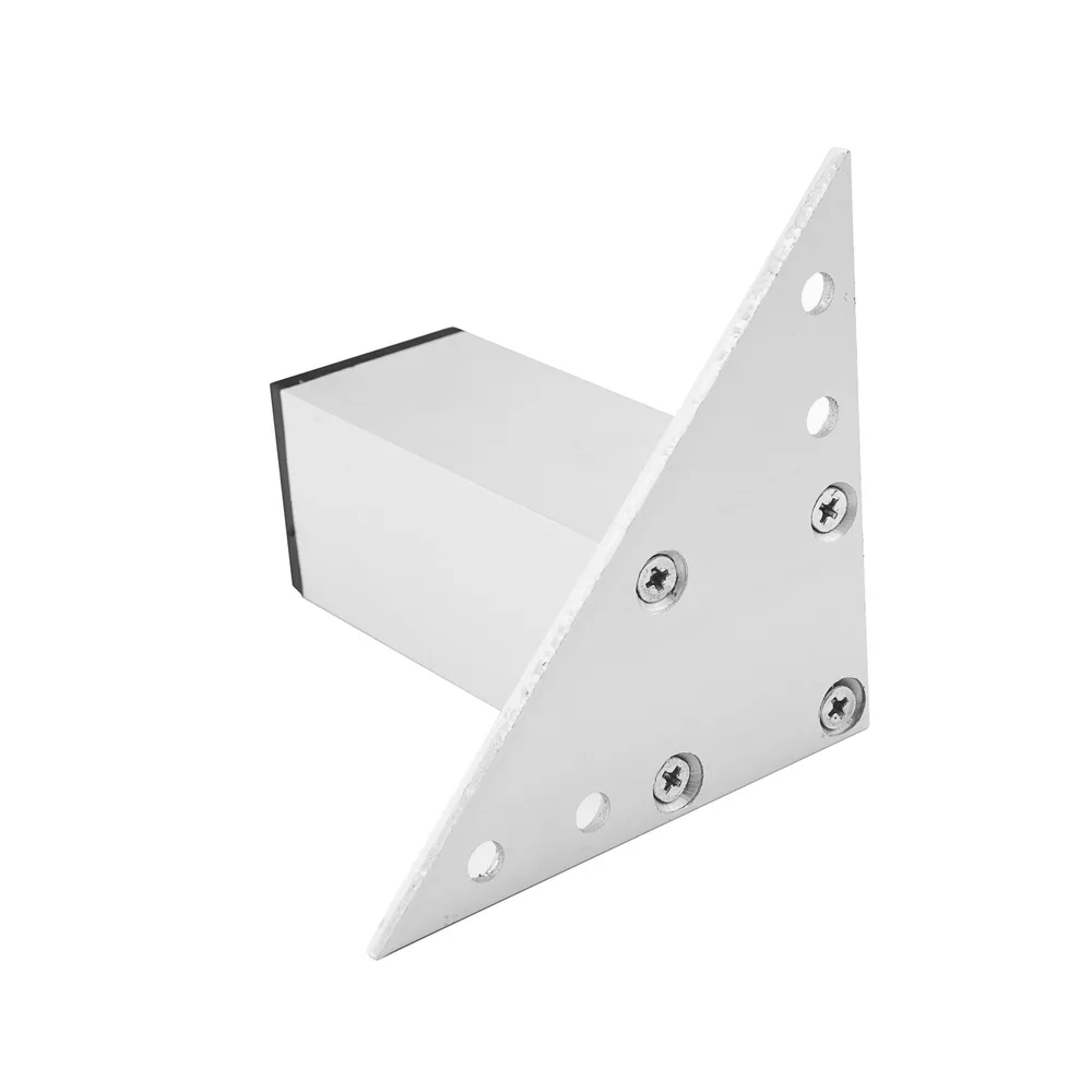 Furniture Hardware Desk Legs Metal Folding Chrome Table Legs Silver Sofa Legs