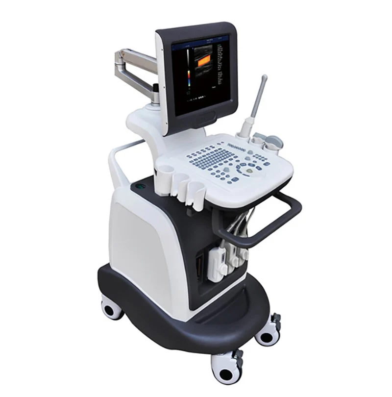 Full Digital Mobile Echocardiography Cardiac Echo Ultrasound Scan Color Doppler Ultrasound Machine for Pregnancy