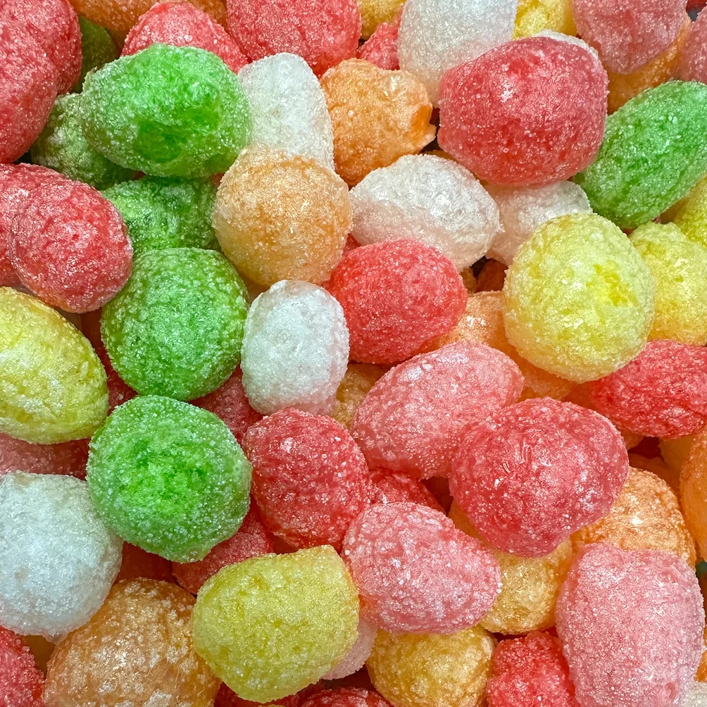 Shengyifan candy sweet snacks wholesale Bulk pack assorted fruit flavor spicy flavour freeze dried jelly beans candy