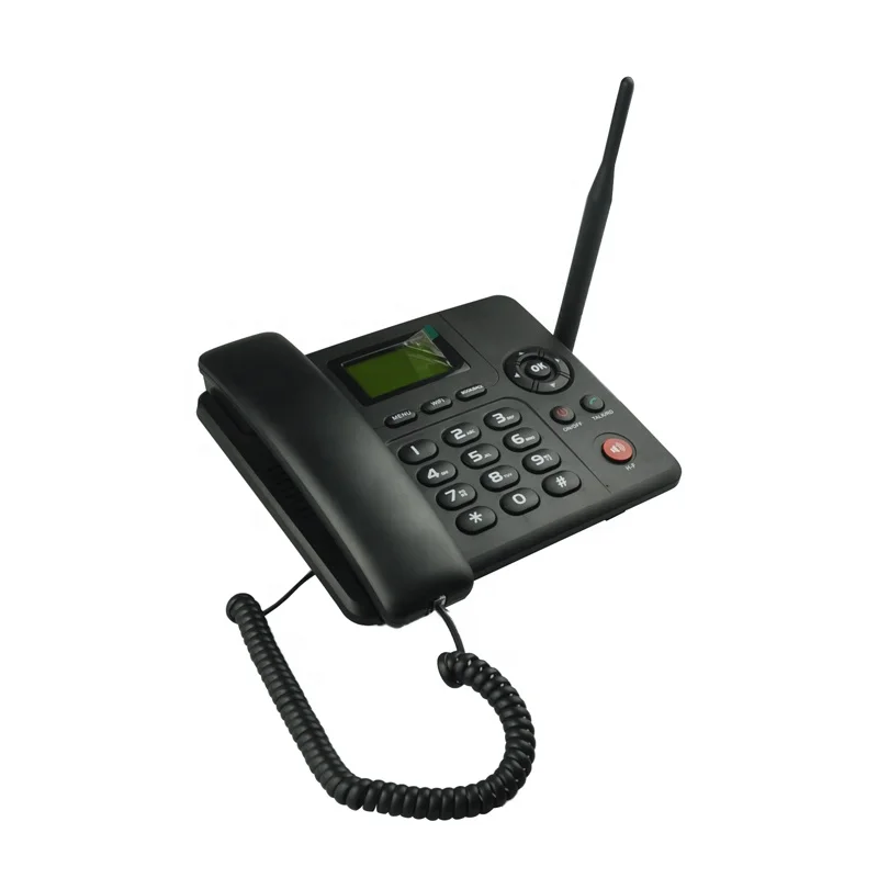4G LTE sim card wireless desktop phone