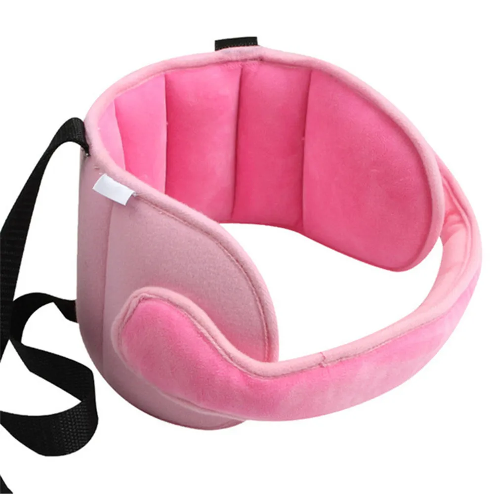 New baby child car seat head support with adjustable elastic band