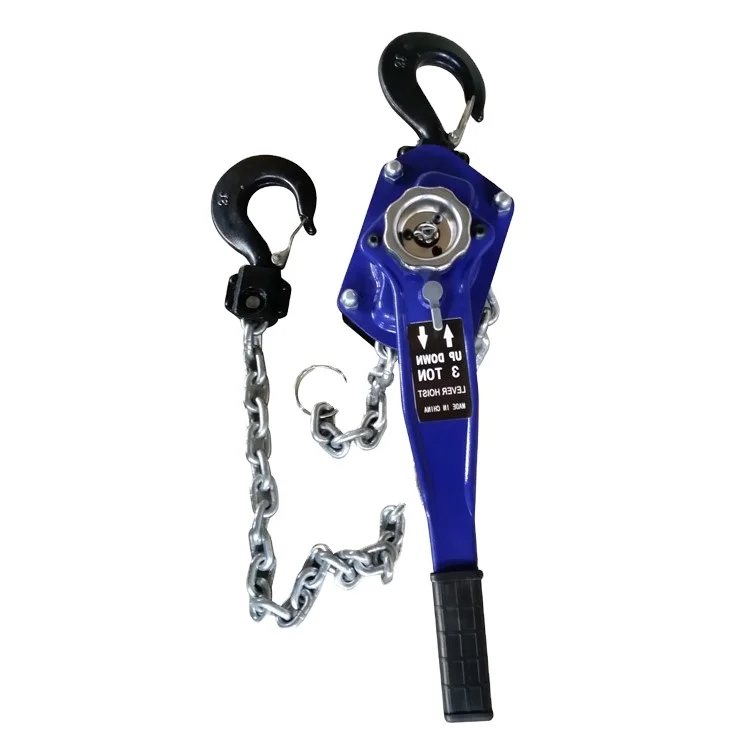 Small Portable Aluminum Alloy Hand Chain Lever Hoist winch