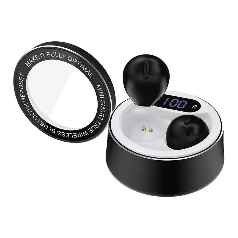 
Top Seller mini earbuds earphones Binaural call blututh hedphone Super mini blue tooth earbuds tws 