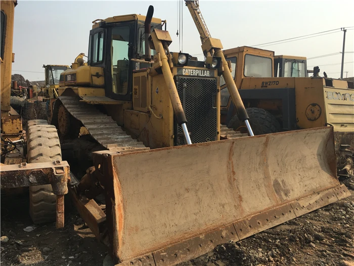Хорошая цена б/у гусеничный бульдозер caterpillar D6R/CAT D6 D7 D8 D9 на