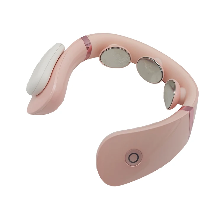 Physiotherapy Equipment Pressure Point Tens Ems Smart Electric Cordless Kneading Neck Massager Manufacturers Masajeador Cuello