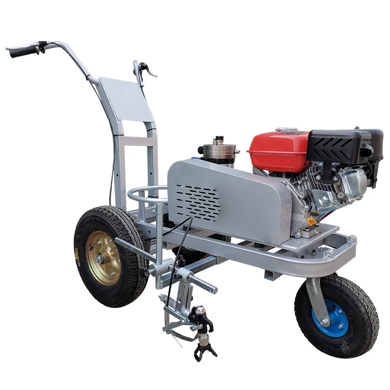 Double Spray Gun Cold Spray Road Line Marking Machine Traffic Line Road Marking Paint Machine Road Marking Machine China