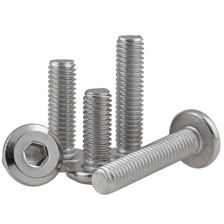 M6x35mm Stainless steel flat head bolt for furniture