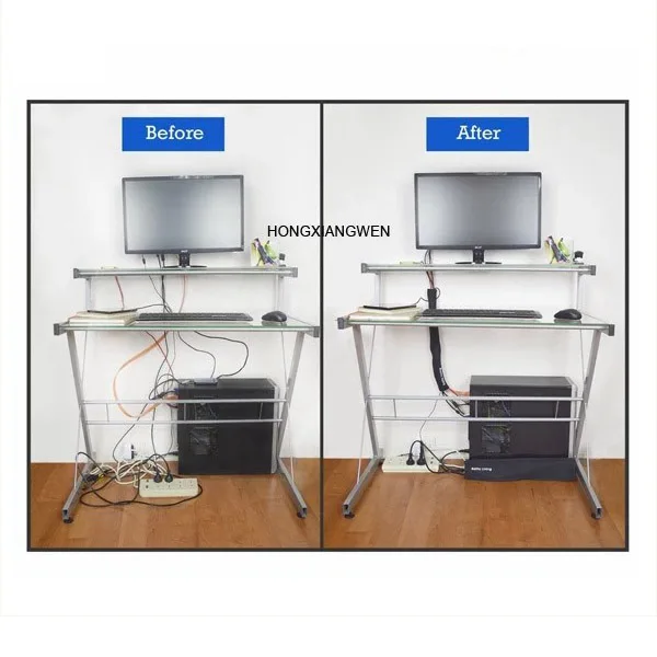  Diy Регулируемый Неопреновый шнур Hider неопреновый кабельный рукав для защиты кабеля/Кабельный