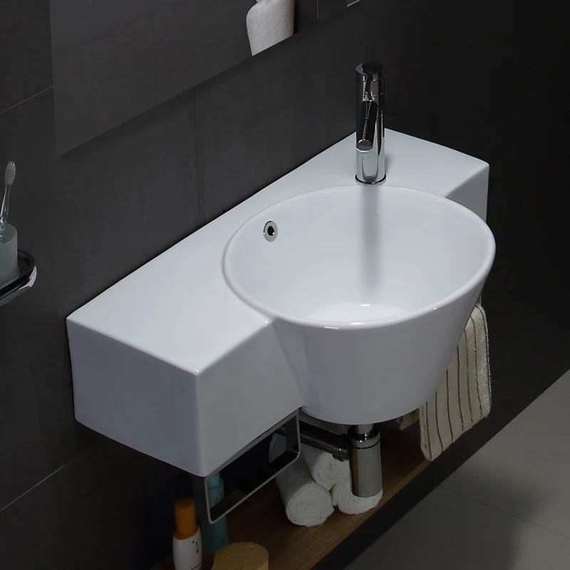 High end wall hanging hand wash bowl sink ceramic sink sink bowls for bathroom