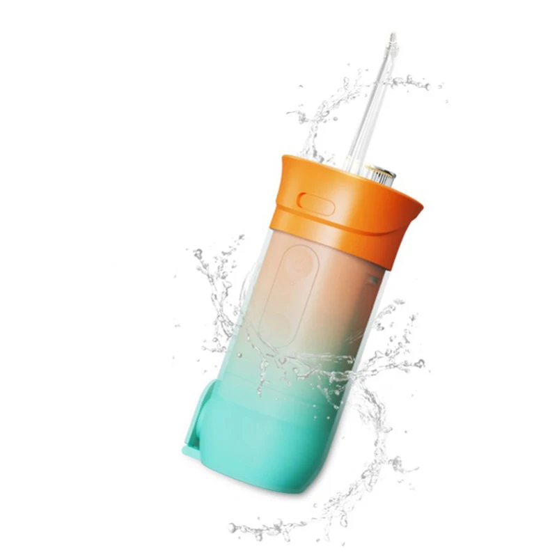 2021 Professional electric usb rechargeable mini teeth cleaning label water pick toothpick cordless portable water flosser