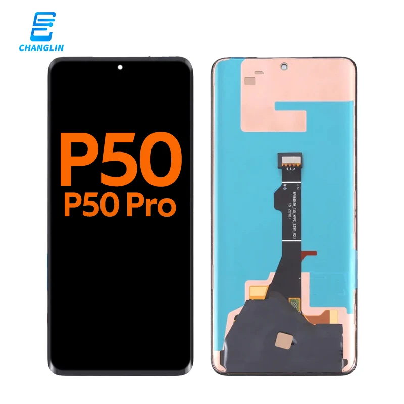 Factory direct phone lcd display original replacement for huawei p50 pro pantalla