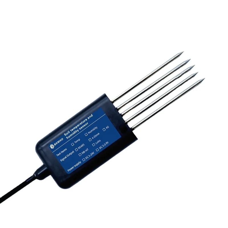 Embedded Type Rs485 7 in 1 Soil 7 Parameters Integrated in 1 Soil Sensor with Temp and humidity Sensor Probe