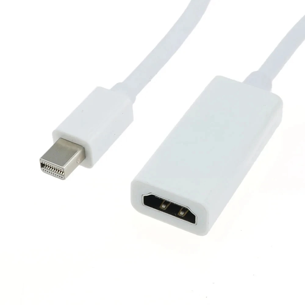 Mini DP to HDMI Adapter Cable DisplayPort Display Port Male to HDMI Female Converter Connector cable For Macbook Pro Air