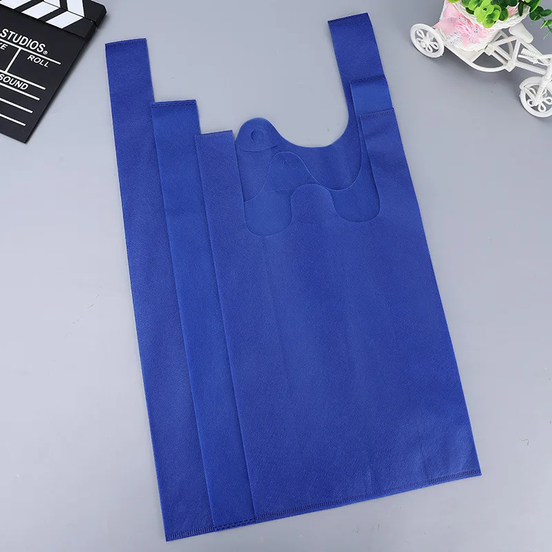 YC Customized Digital Printing Waterproof Matte Laminated Carry T-shirt PP Non-Woven Tote Bag Gravure Surface Handling