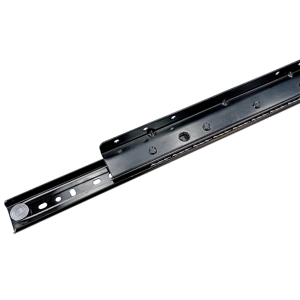 manufacturer 35mm one way slide 3 folds self-closing extendable dining table extendable mechanism rail track drawer slide