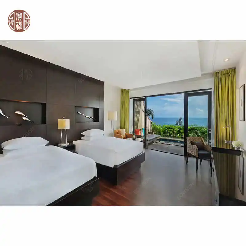 Modern Bedroom  Furniture Set 5 Star Luxury Hotel Bedroom Furniture Sets For Sale