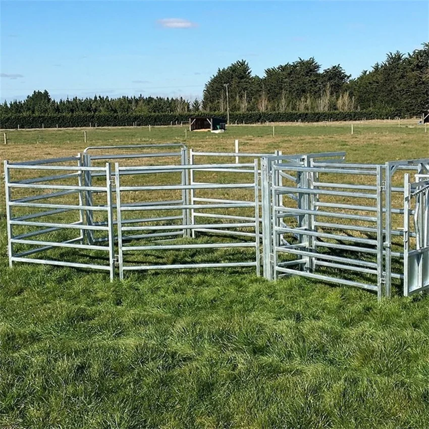 Factory Price Multi Function Square Tube Galvanized Livestock Metal Horse Fence Cheap Fence