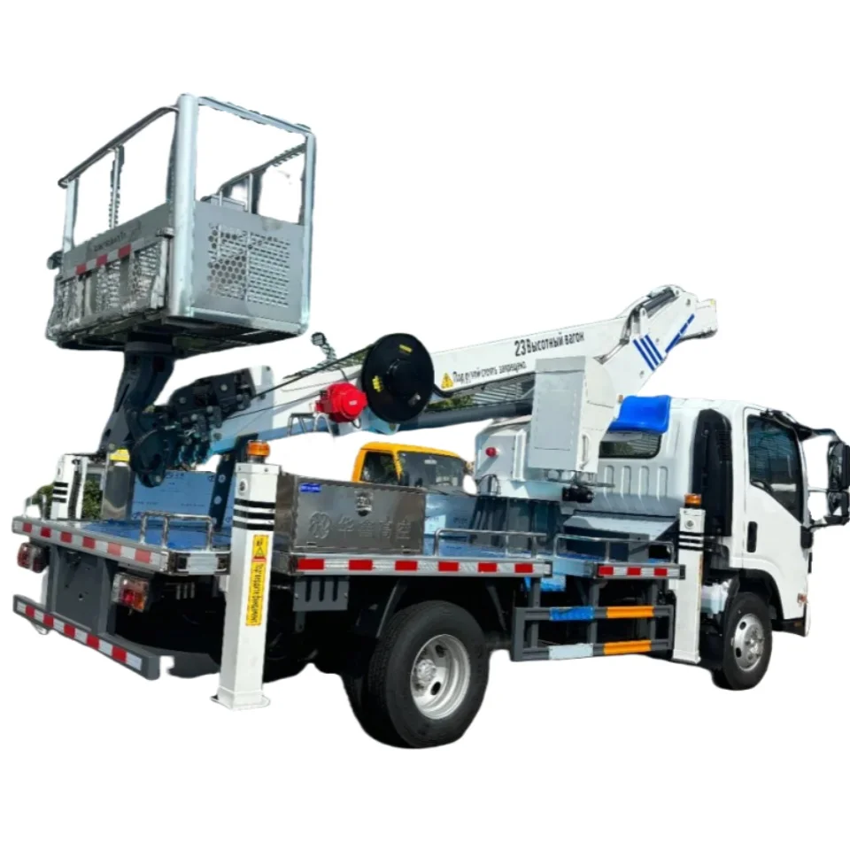 Isuzu 24 M Euro VI 130 HP Multi Purpose Aerial Work Platform Hydraulic Lift Truck Factory for Sale