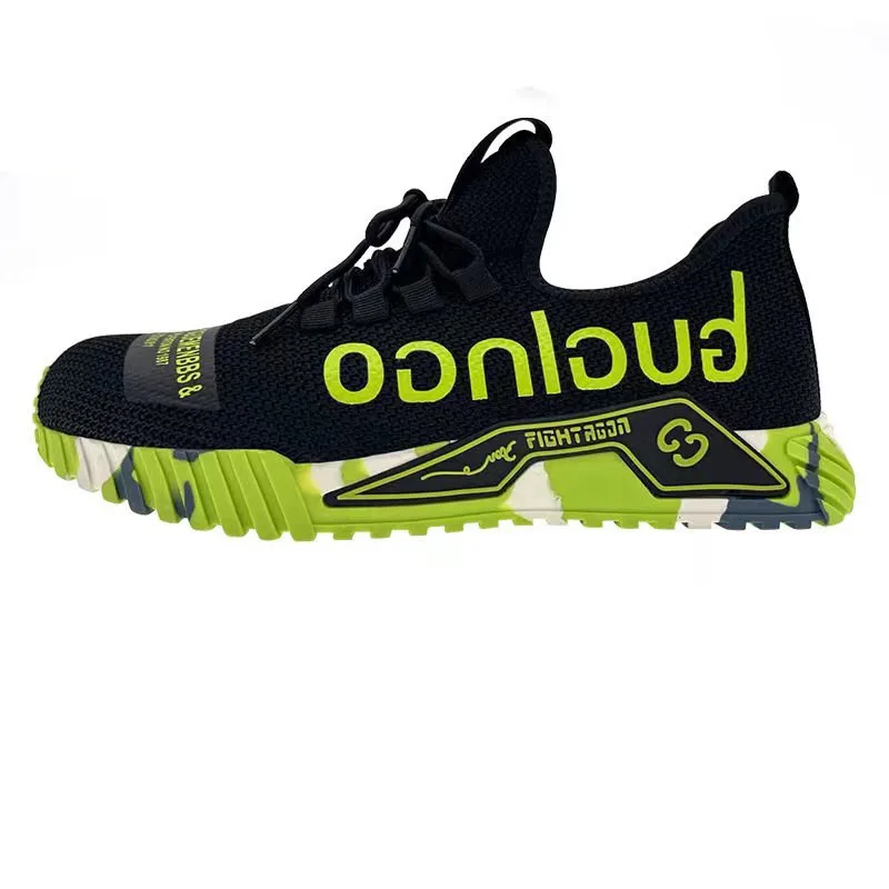 WEJUMP Kevlarr Breathable Labor Protection Shoes Anti slip Anti-smash  Industrial Safety Shoes For Man And Woman