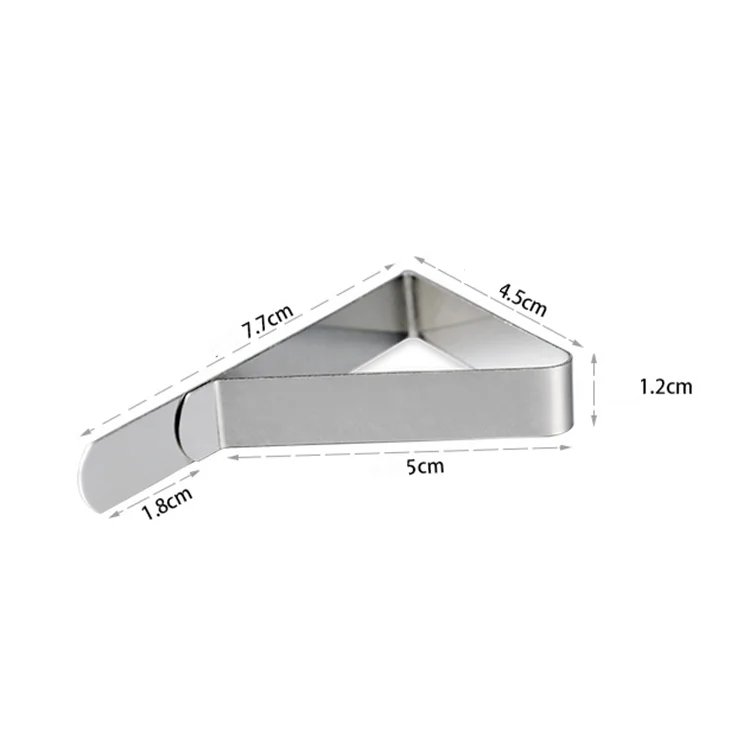 
Amazon Hot Sale New 4.5cm Large Mouth Adjustable Stainless Steel Table Cloth Clip Table Cover Holder Party Picnic Clips M0297 