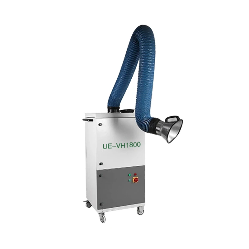 UE-VH1800 New product portable welding fume extractor,flexible soldering fume extractor