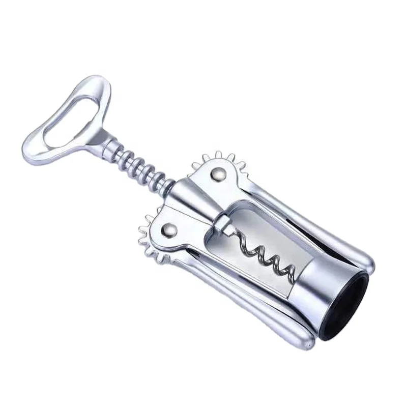 professional High-quality Zinc Alloy Wing Corkscrew Red Wine Bottle Opener