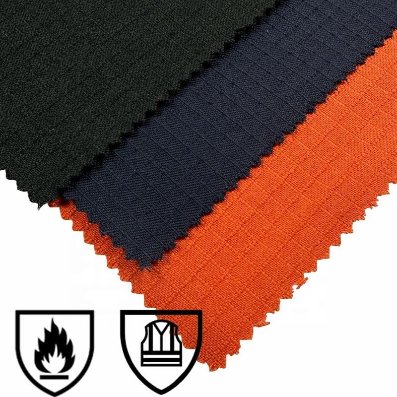 Hot Sale Inherently Flame Retardant Conductive Aramid Iiia Fabric For Firefighter Suit