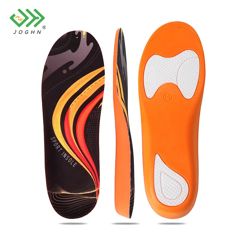 Foot Care Gel Insole Premium High Arch Support Shoe Insole Flat Feet Orthotic Insoles