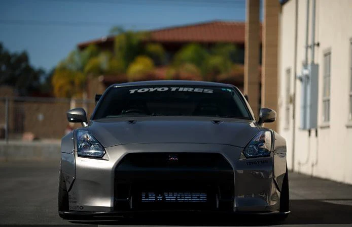 Body Kit For Nissan GTR Upgrade To Third LB Wide Style With Car Bumper Side Skirts Hood Fender Spoiler Car Bodykit