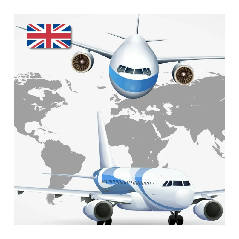 Premium Door-to-Door Air Express Freight from China to UK Warehouse Direct Dropshipping from Spain Warehouse