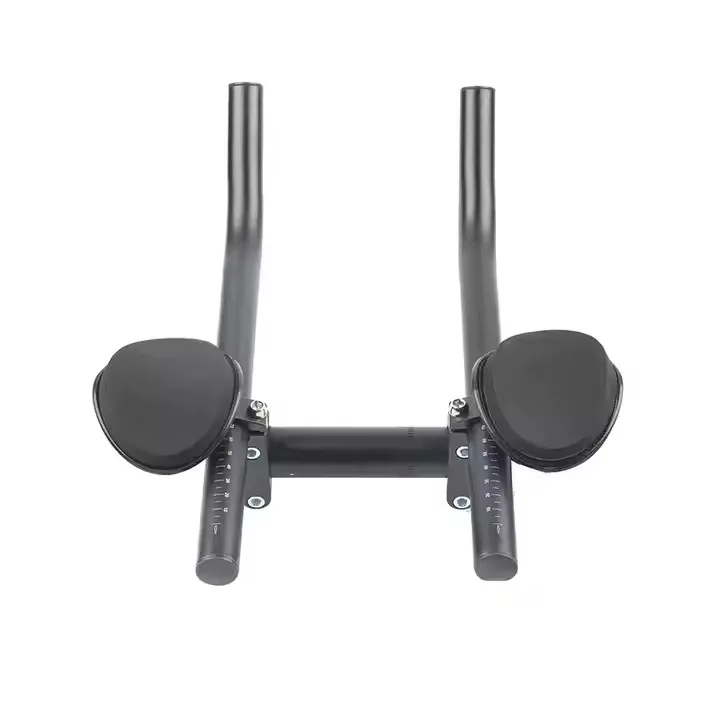 XUNTING Aluminum Alloy Bike Carbon TT Handlebars Cycling Long Distance Rest Bicycle Ride Rest Handlebar MTB Road Bikes