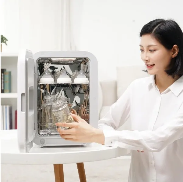  Портативный Настольный дезинфекционный шкаф Xiaomi Xiaolang с сенсорным экраном УФ-освещением озонированием стерилизацией сушкой