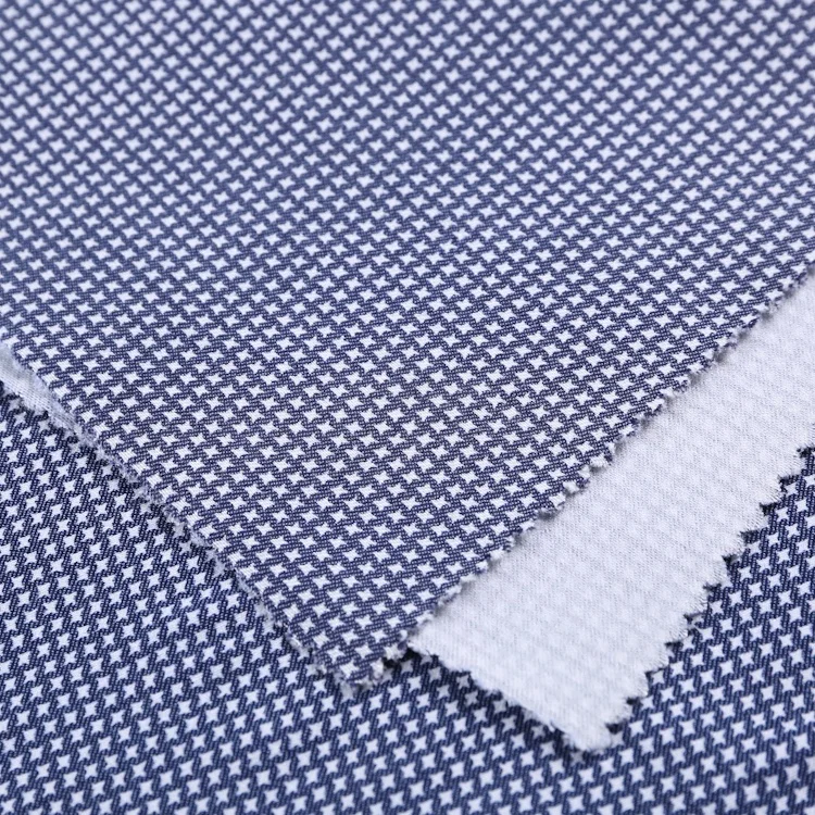 Modern design factory supply 370g/m star printed stretch suit fabric women