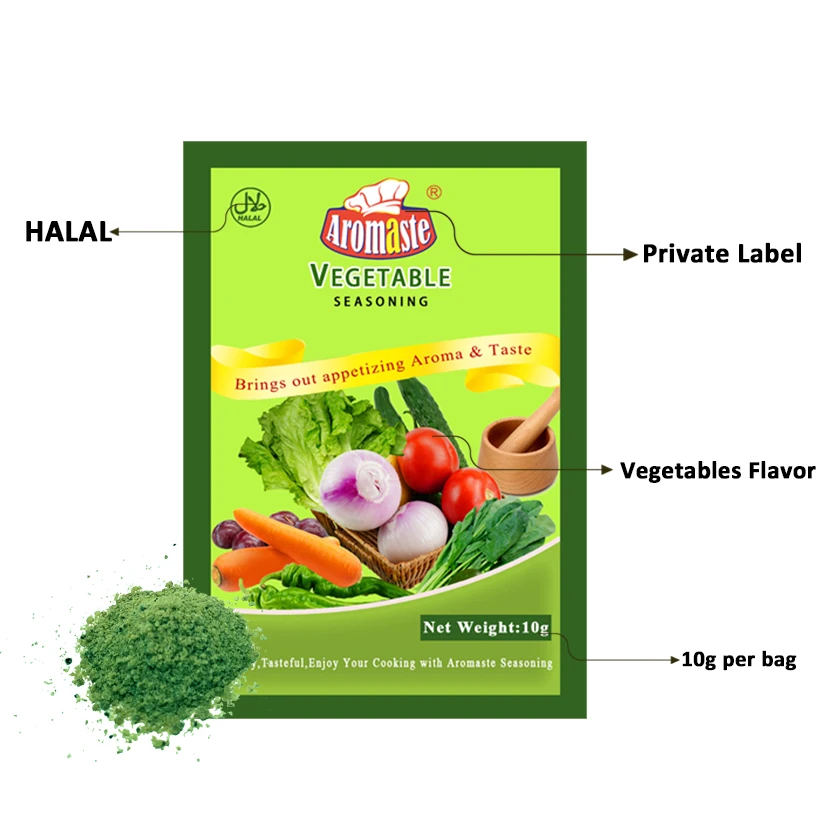 Factory Supply Vegetables Flavor Powder with Good Price and Quality